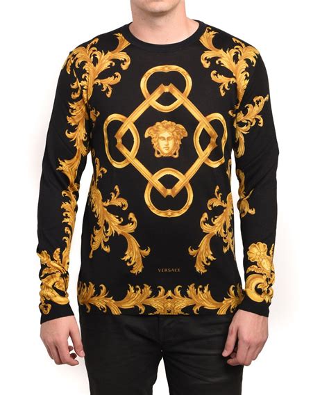 versace sweaters for men.